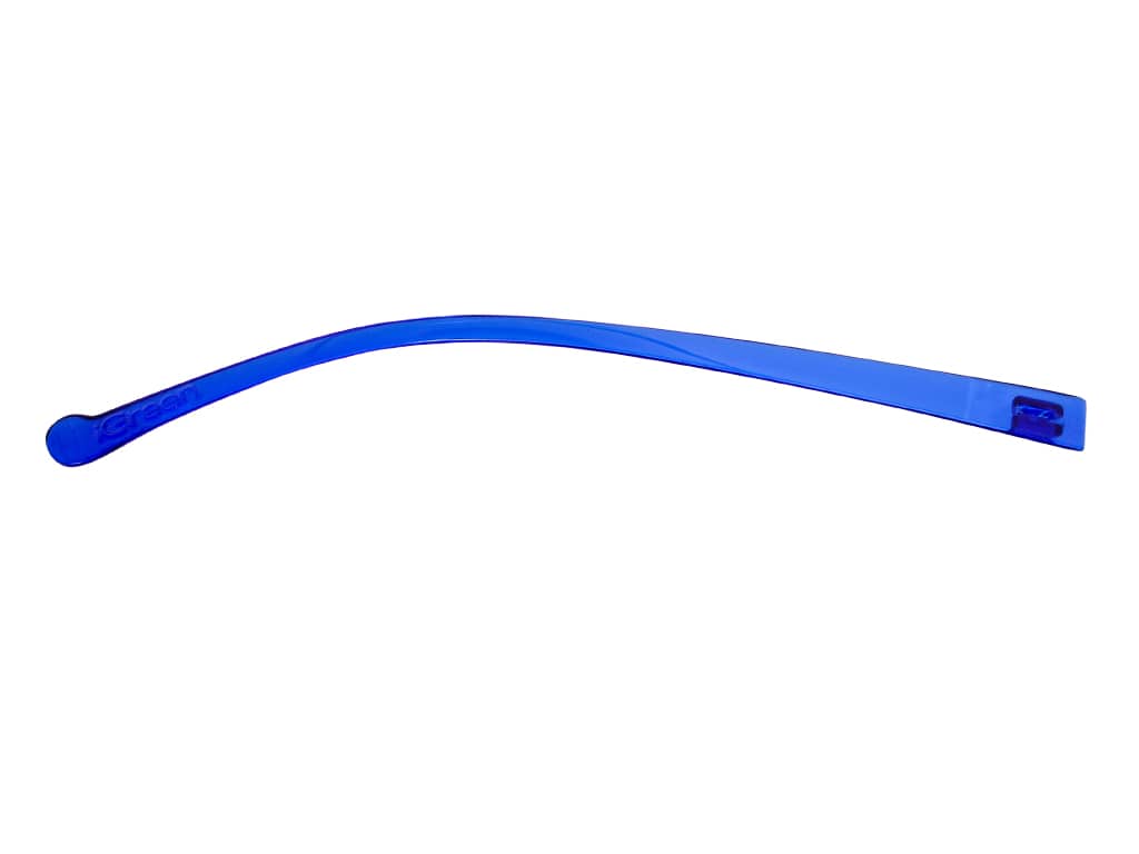 iGreen Temples, 135mm (04 - Shiny Electric Blue)