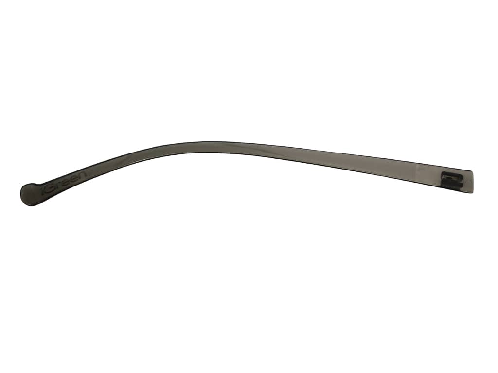 iGreen Temples, 135mm (08 - Shiny Charcoal Dark Grey)
