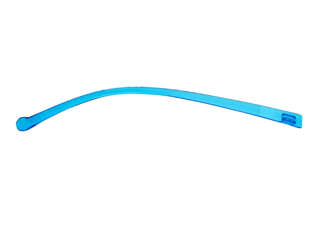 iGreen Temples, 135mm (44 - Shiny Aquamiarine Blue)