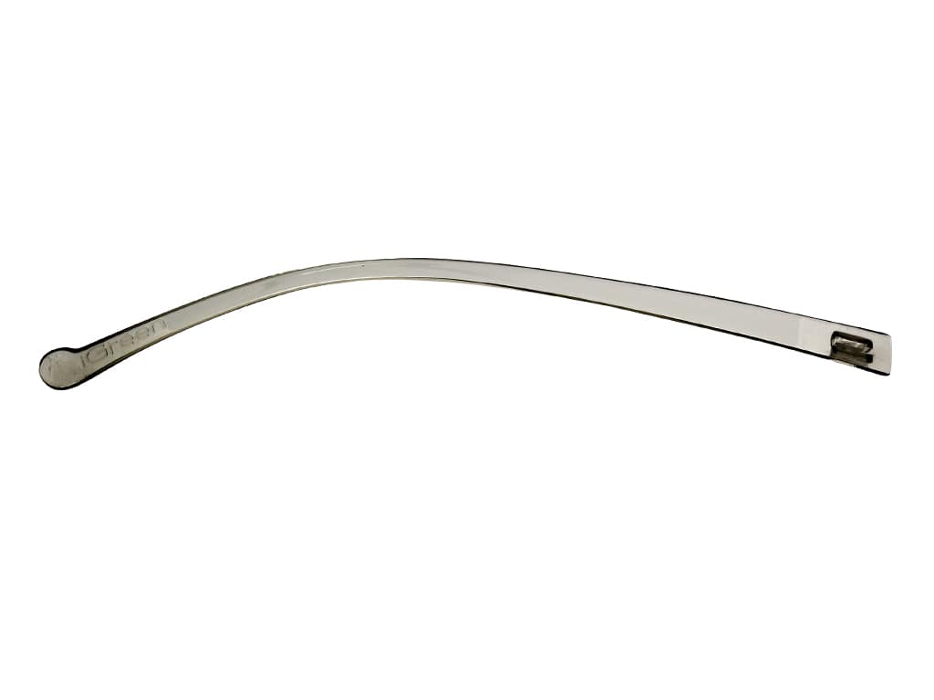 iGreen Temples, 135mm (88 - Shiny Light Pebble Grey)
