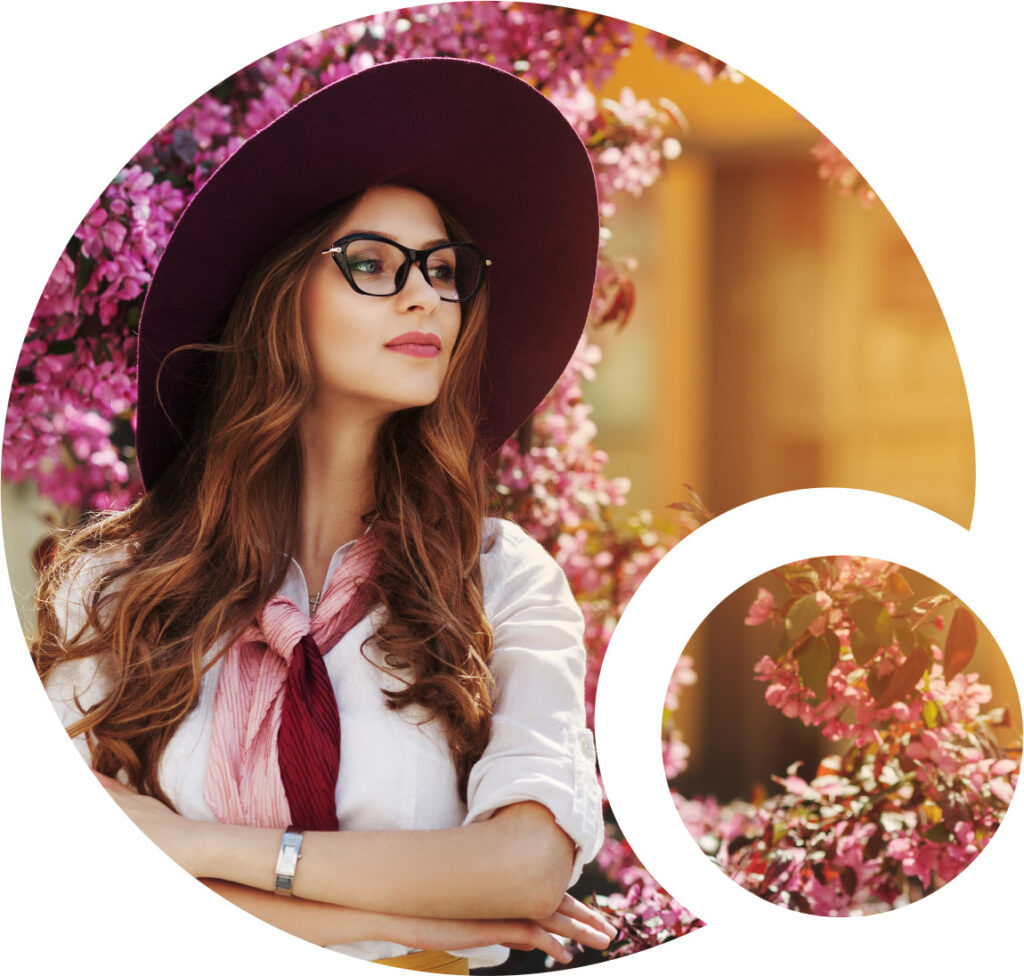 floral-woman-glasses