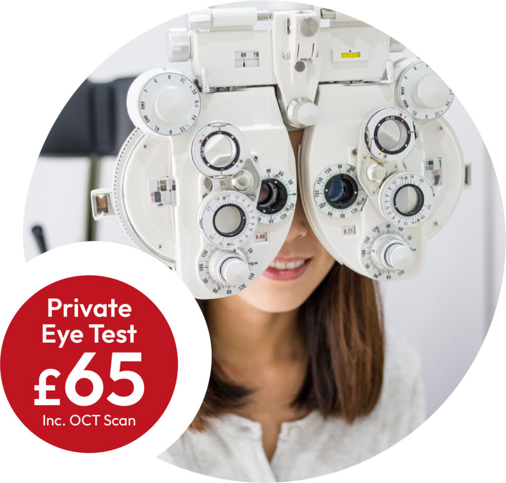 Private eye test redditch